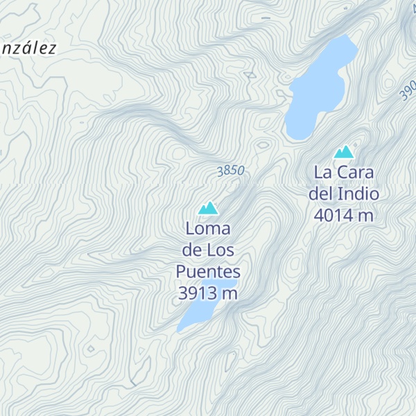 Map of Loma de Los Puentes