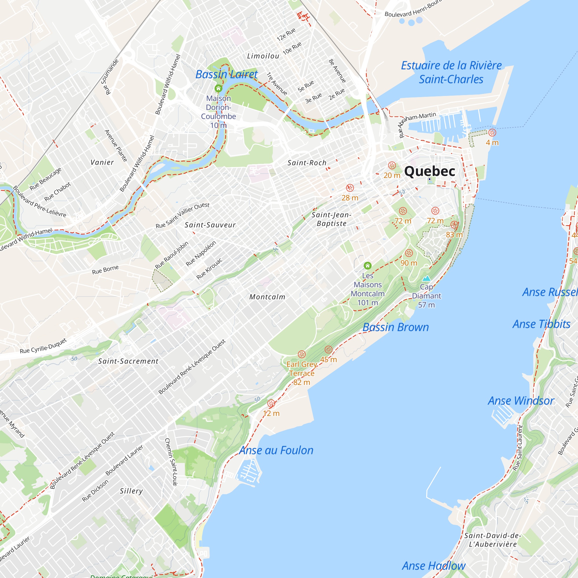 Gîte BB 4 Saisons map