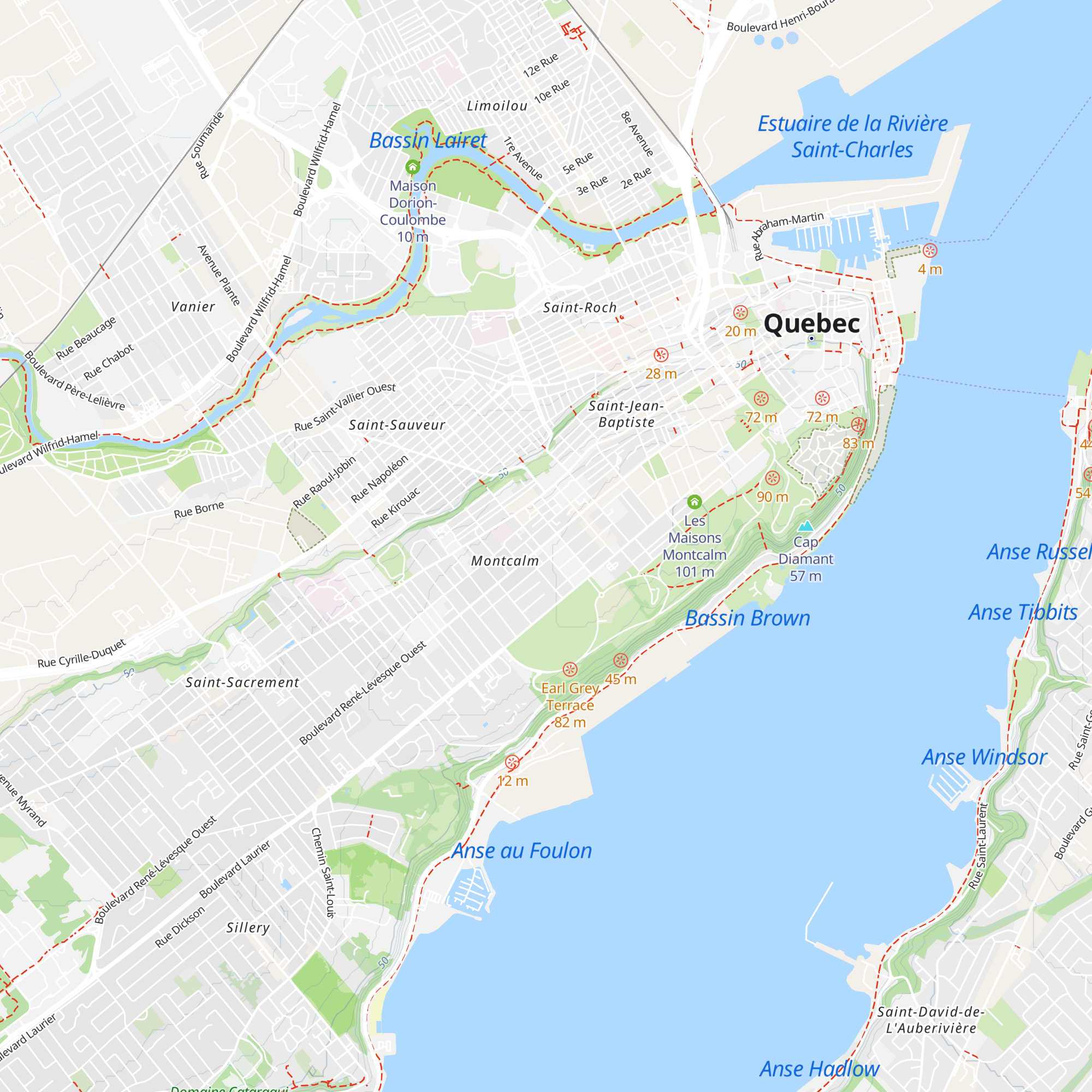 Gîte BB 4 Saisons map