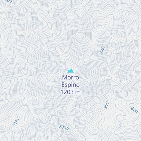 Map of Morro Espino
