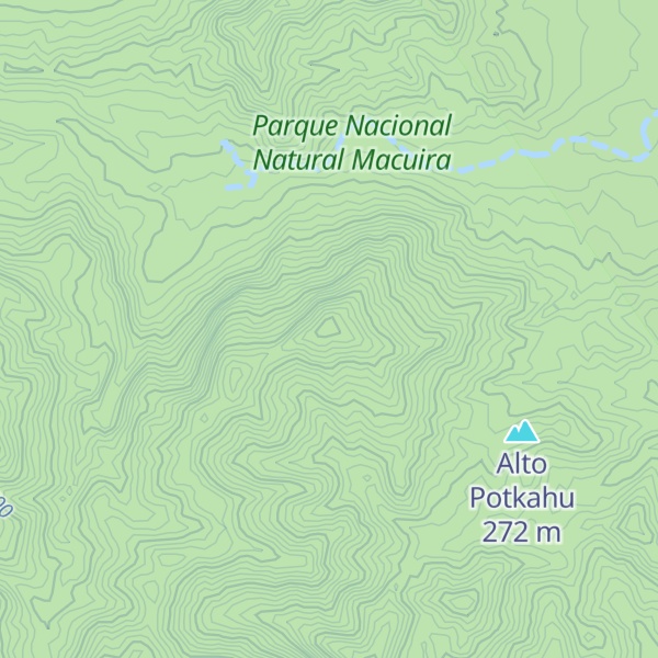 Map of Alto Puruiwó