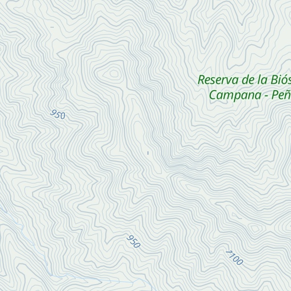 Map of Cerro Álamo