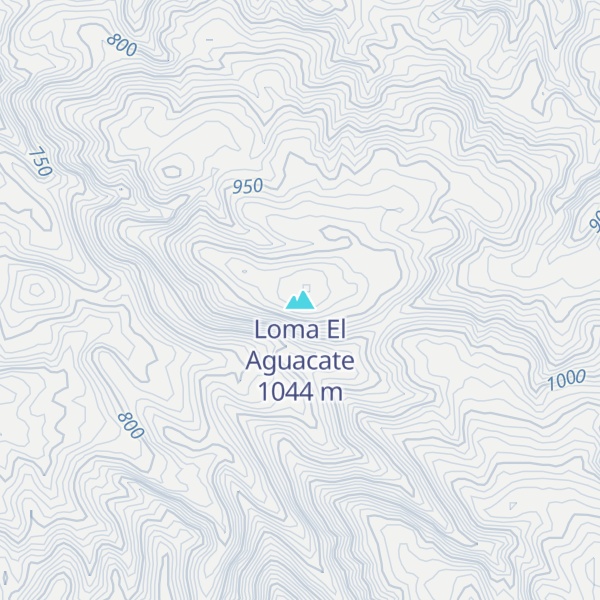 Map of Loma El Aguacate