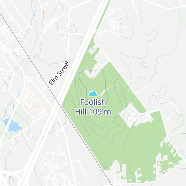 Map of Foolish Hill