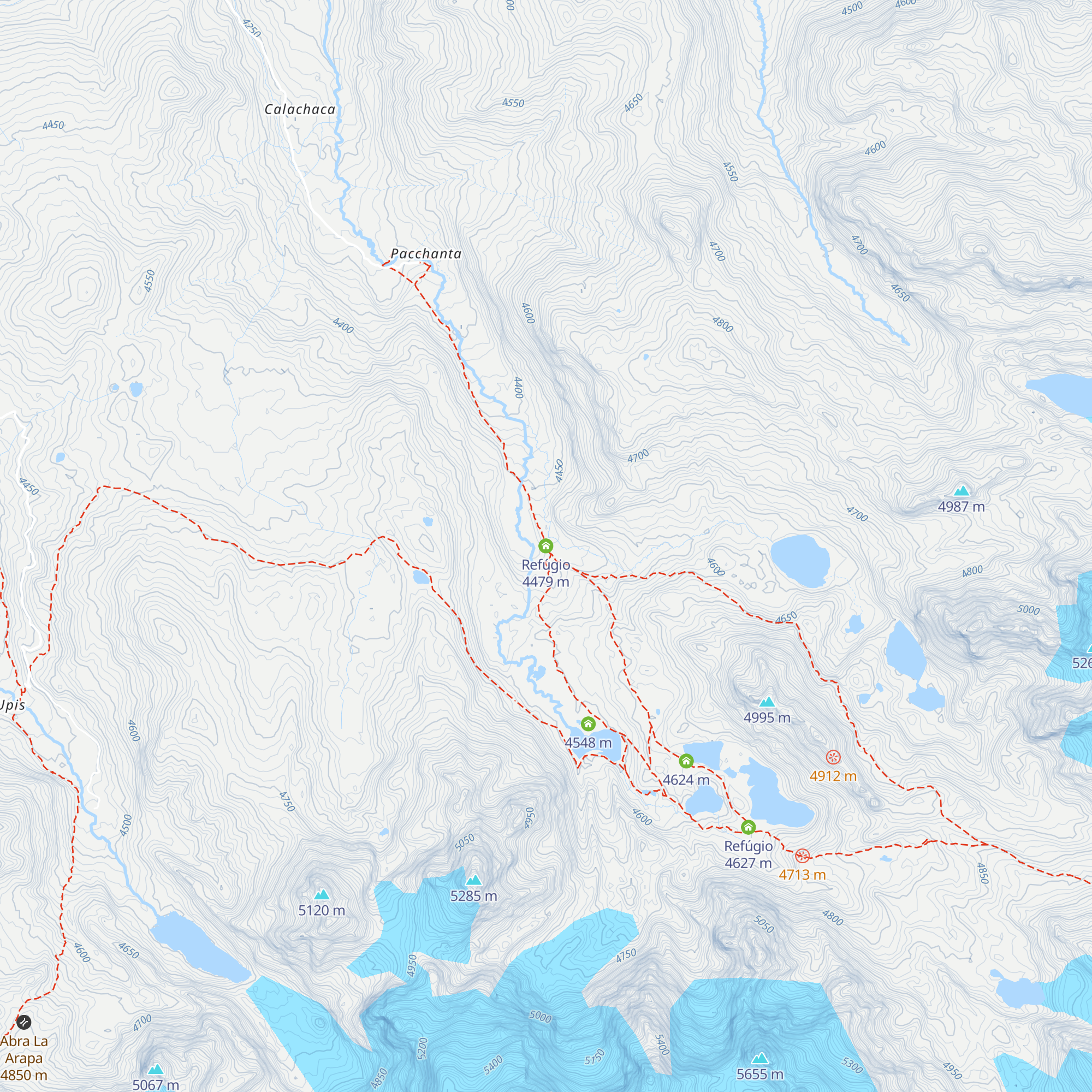 Refúgio map