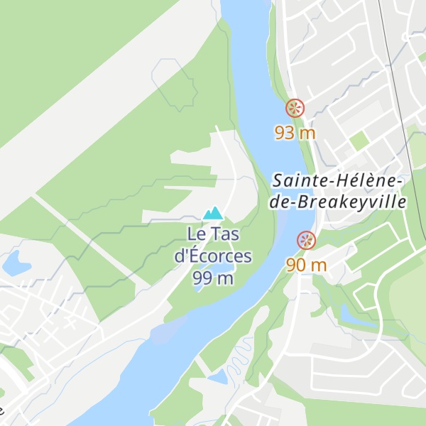 Map of Le Tas d'Écorces
