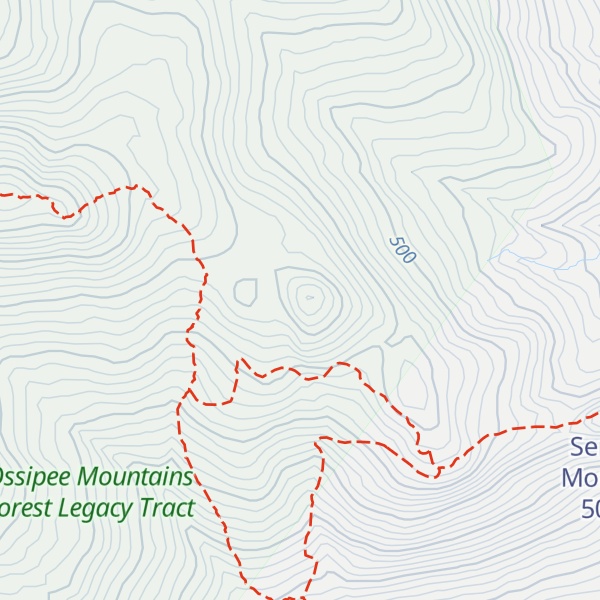 Map of Canaan Mountain