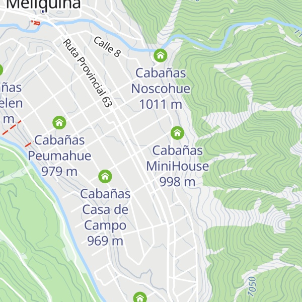 Map of Cabañas Ganesh