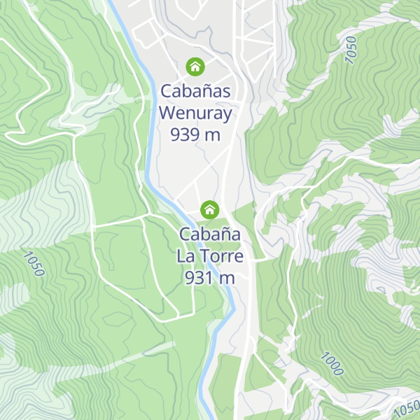 Map of Cabaña La Torre