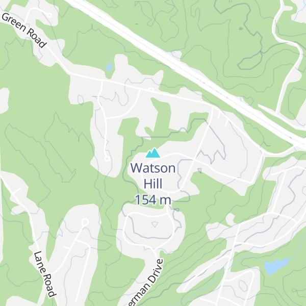 Map of Watson Hill