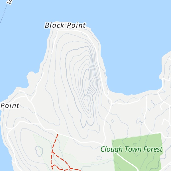 Map of Derby Mountain