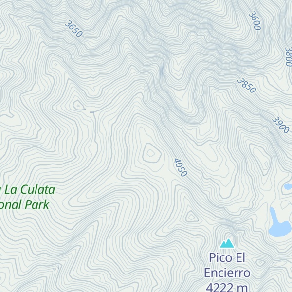 Map of Pico Capaz