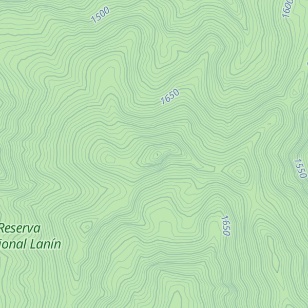 Map of Cerro de Las Caballadas