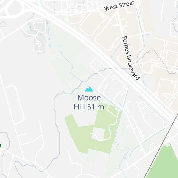Map of Moose Hill
