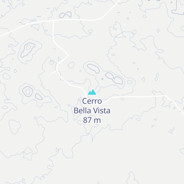 Map of Cerro Bella Vista