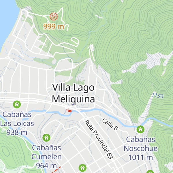 Map of Cabañas La Triny