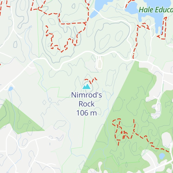 Map of Nimrod's Rock