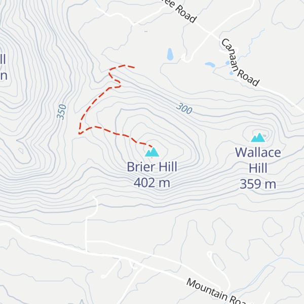 Map of Brier Hill
