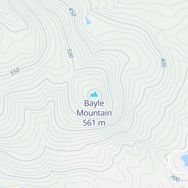 Map of Bayle Mountain