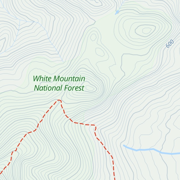 Map of Blue Mountain