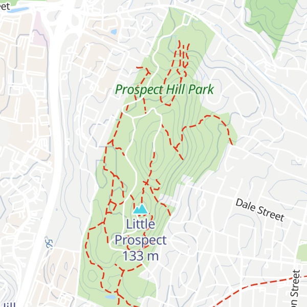 Map of Prospect Hill