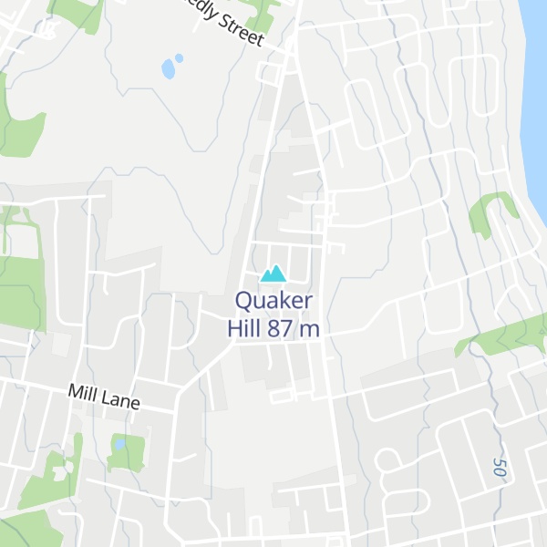 Map of Quaker Hill
