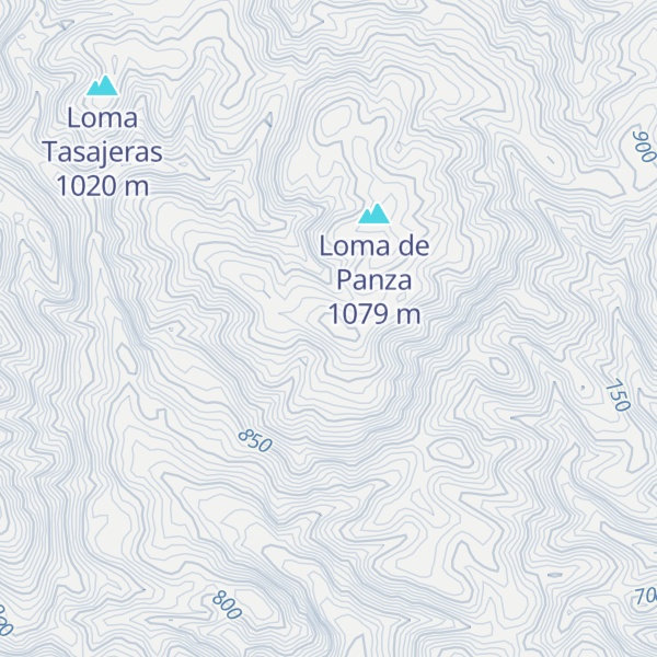 Map of Firme de las Tinas