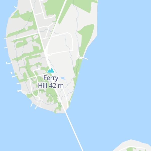 Map of Ferry Cliff