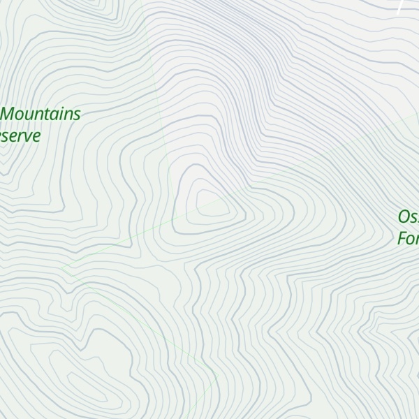 Map of Mount Whittier