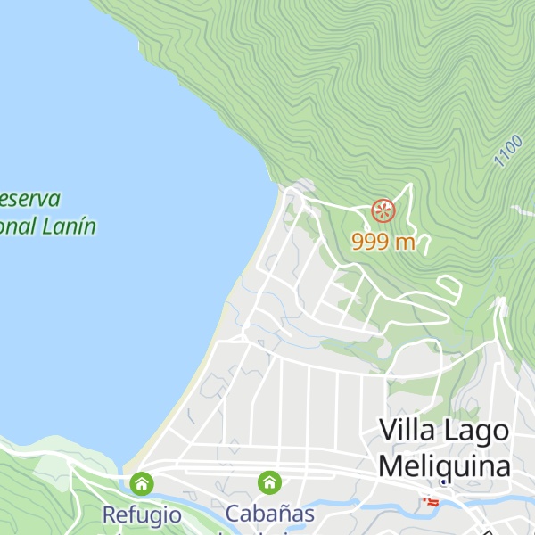 Map of Cabañas & Hotel Amancio