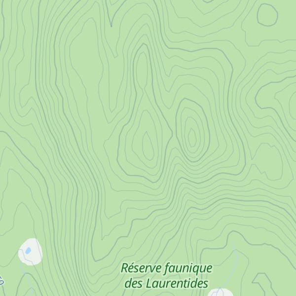 Map of Mont Camille-Pouliot