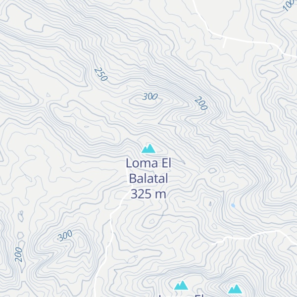 Map of Loma El Balatal