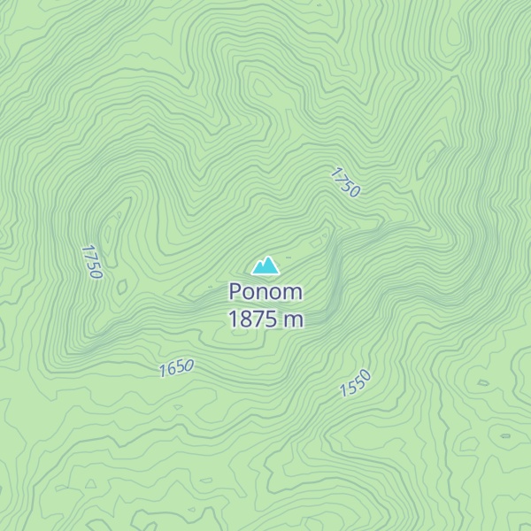 Map of Ponom