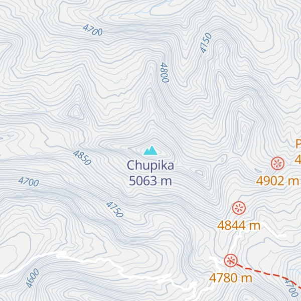 Map of Chupika