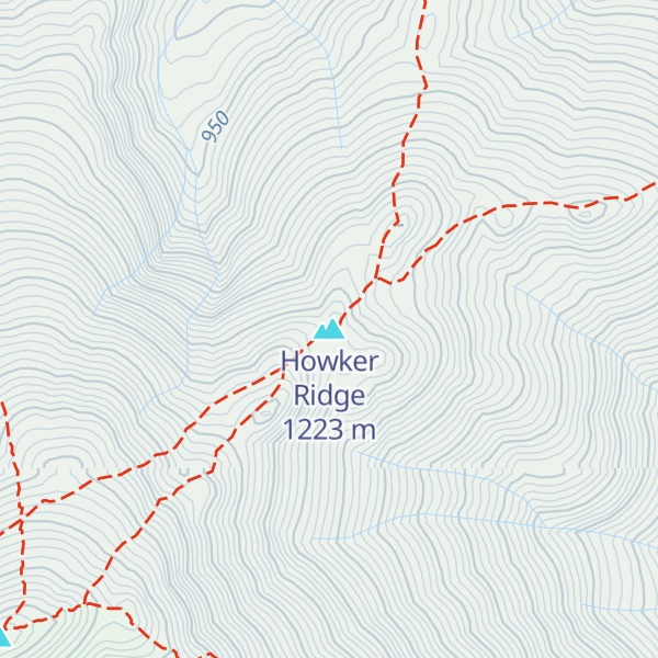 Map of Howker Ridge