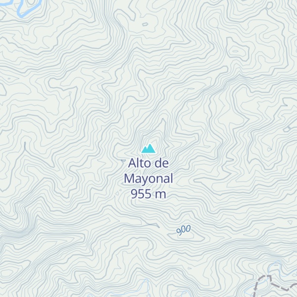 Map of Alto de Mayonal