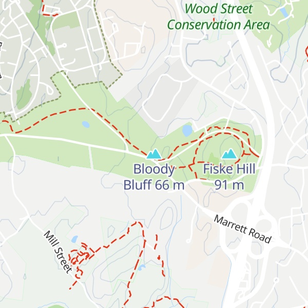 Map of Bloody Bluff
