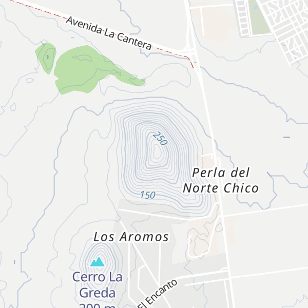 Map of Cerro Pan de Azúcar