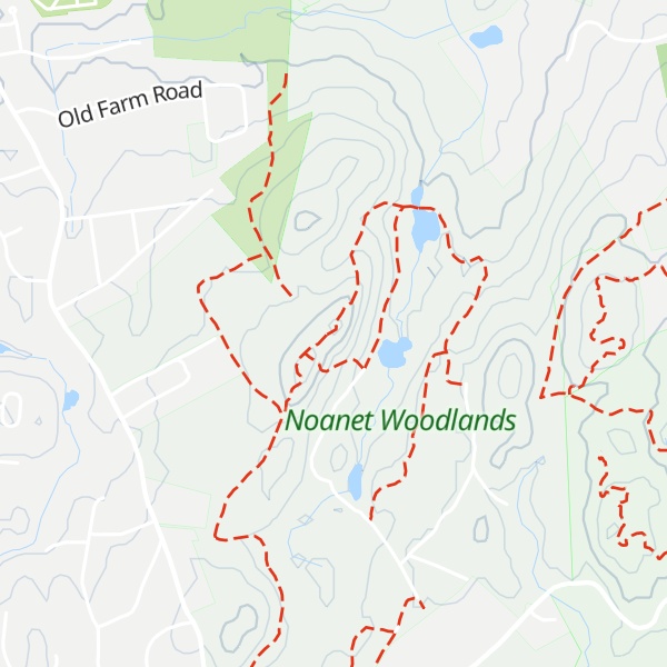 Map of Noanet Peak