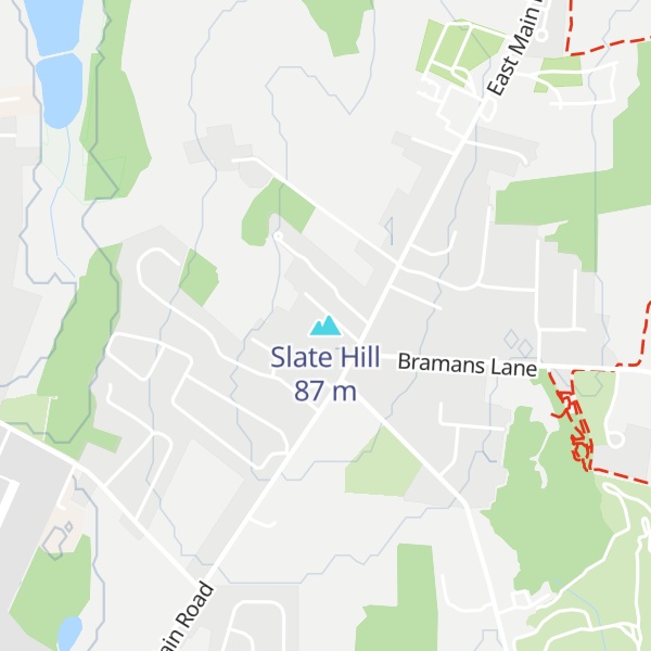 Map of Slate Hill