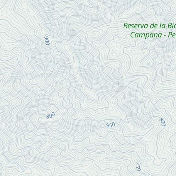 Map of Cordón Tres Puntas