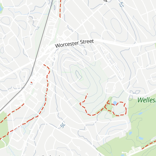 Map of Maugus Hill