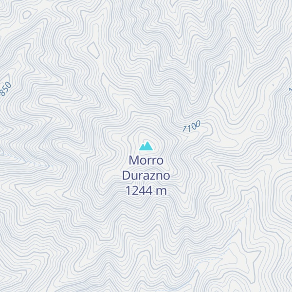 Map of Morro Durazno