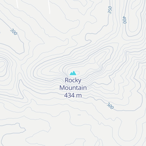 Map of Rocky Mountain