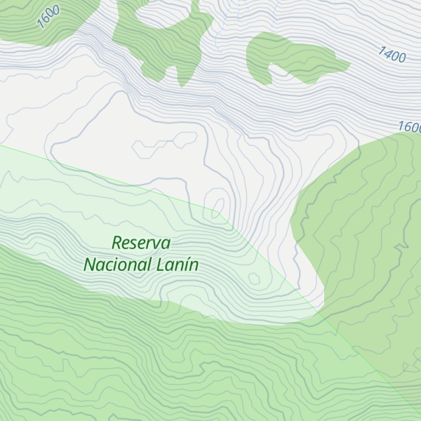 Map of Cerro Colorado