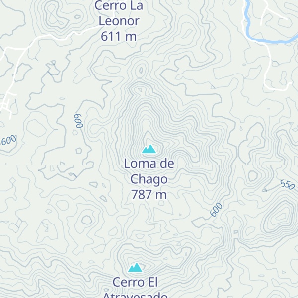 Map of Loma de Chago