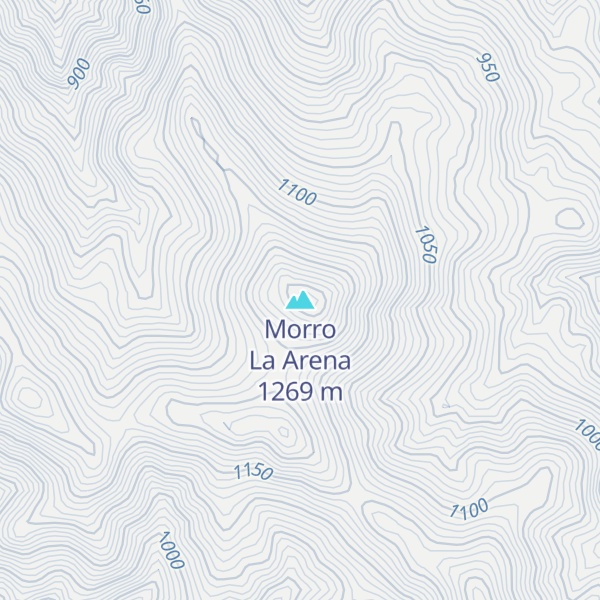 Map of Morro La Arena