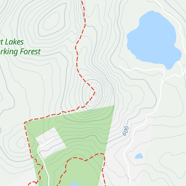 Map of Covell Mountain