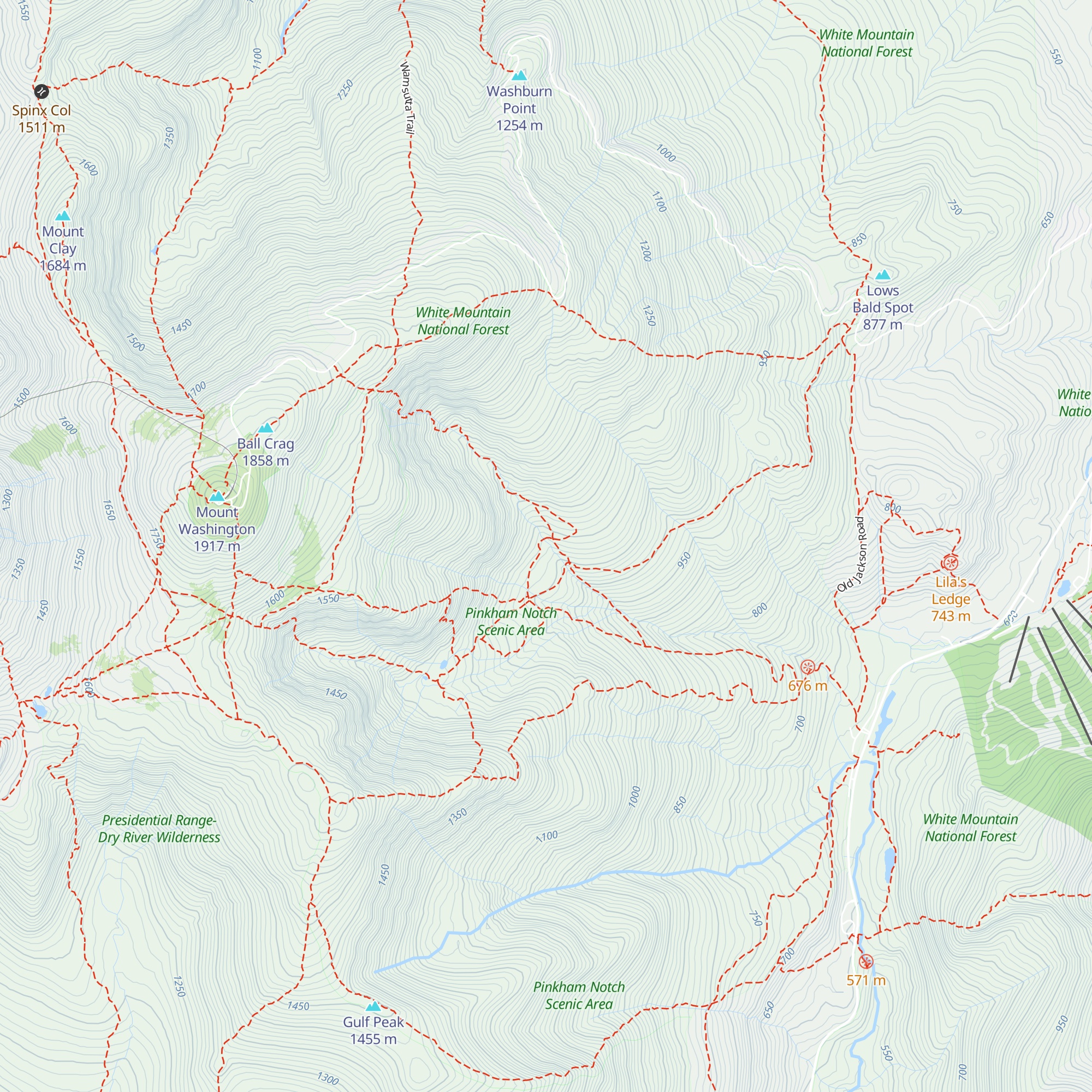 Harvard Cabin map
