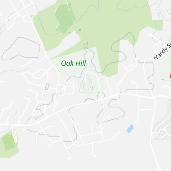 Map of Oak Hill
